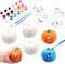 6 Pack Halloween DIY Paint Your Own Squishy Pumpkin Kit – Slow Rising Foam Pumpkins with Paints, Brushes & Stickers – Kids Halloween Arts & Crafts Party Favors & Stress Relief Toys